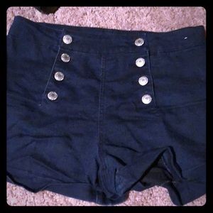 Almost Famous high- waisted shorts